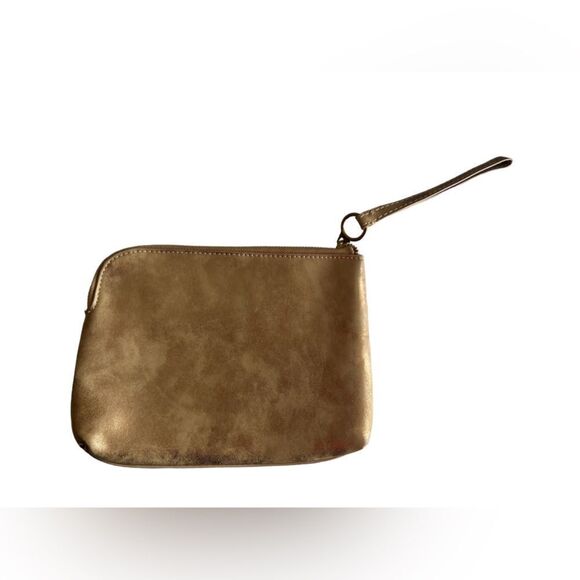 Vegan gold wristlet - Picture 2 of 4